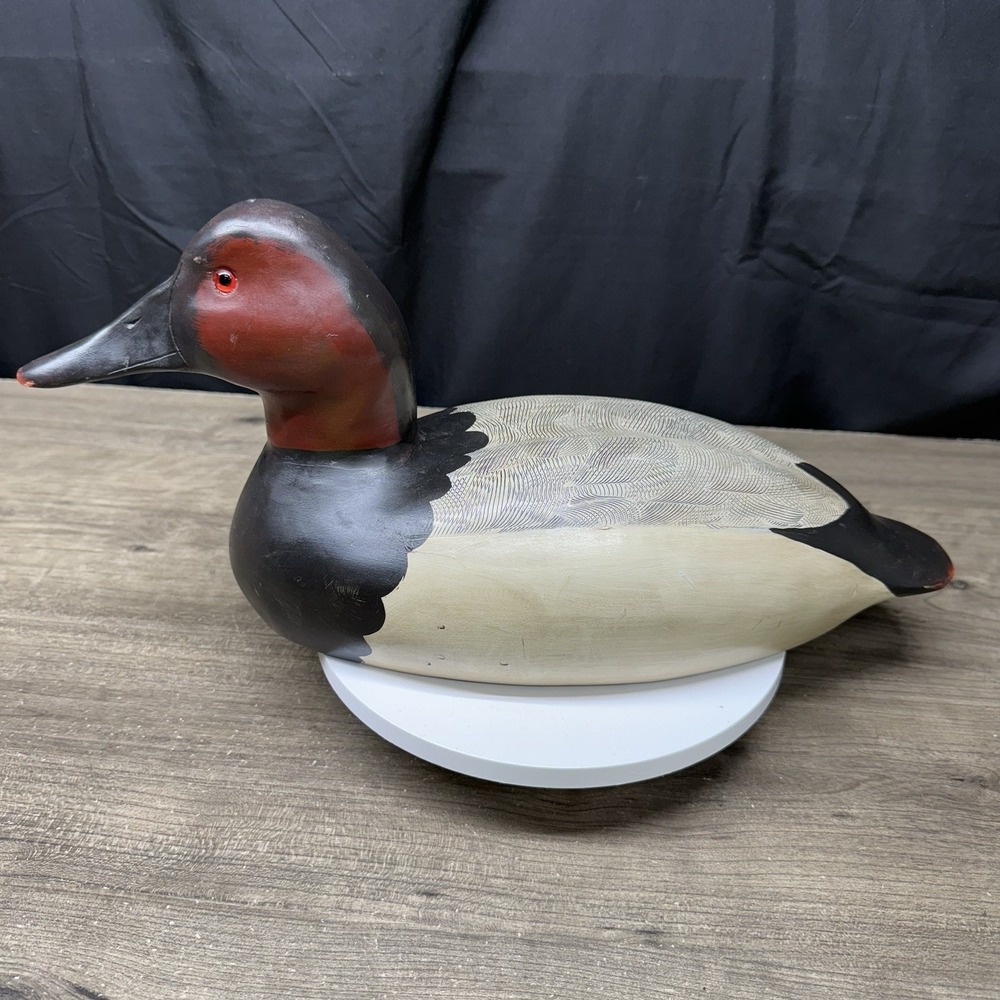 Duxbury Decoys Canvasback Duck Decoy J.P. Selmants Glenn Bryant 1994 Medina OH